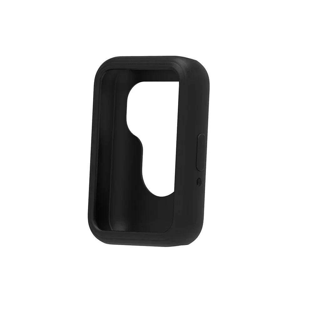 

Silicone Case for Samsung Galaxy Fit 3 Smart Watch Soft TPU Protective Bumper Shell Cover For Samsung Galaxy Fit 3 Accessories Samsung Galaxy Fit 3 чёрный