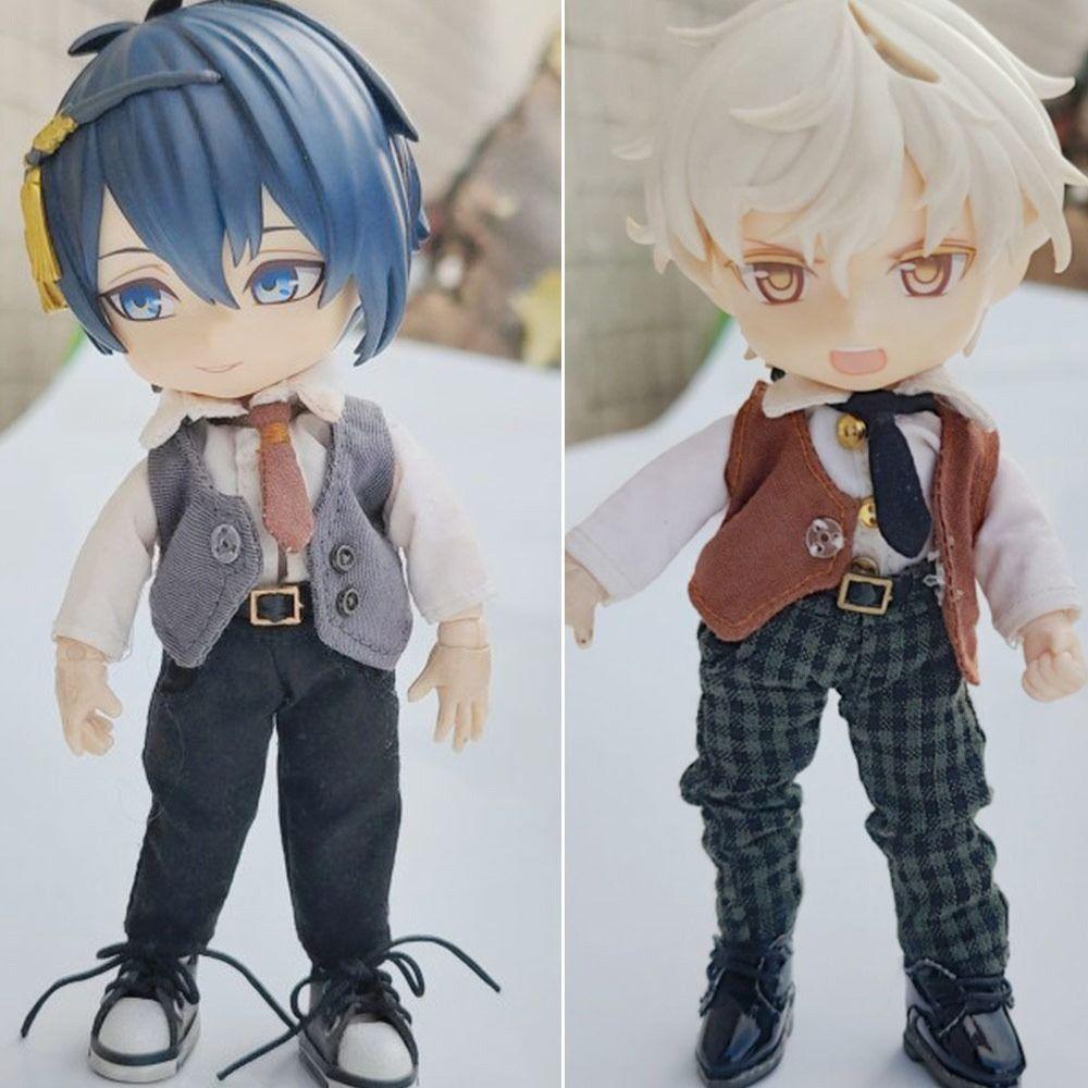 Casual Wear Ob11 Doll Clothes Formal Dress Doll Gentleman's Vest Fashion Doll Vest Tops  Boys Girls