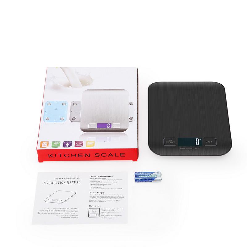 High-Precision Stainless Steel Multifunctional Kitchen and Baking Electronic Scale