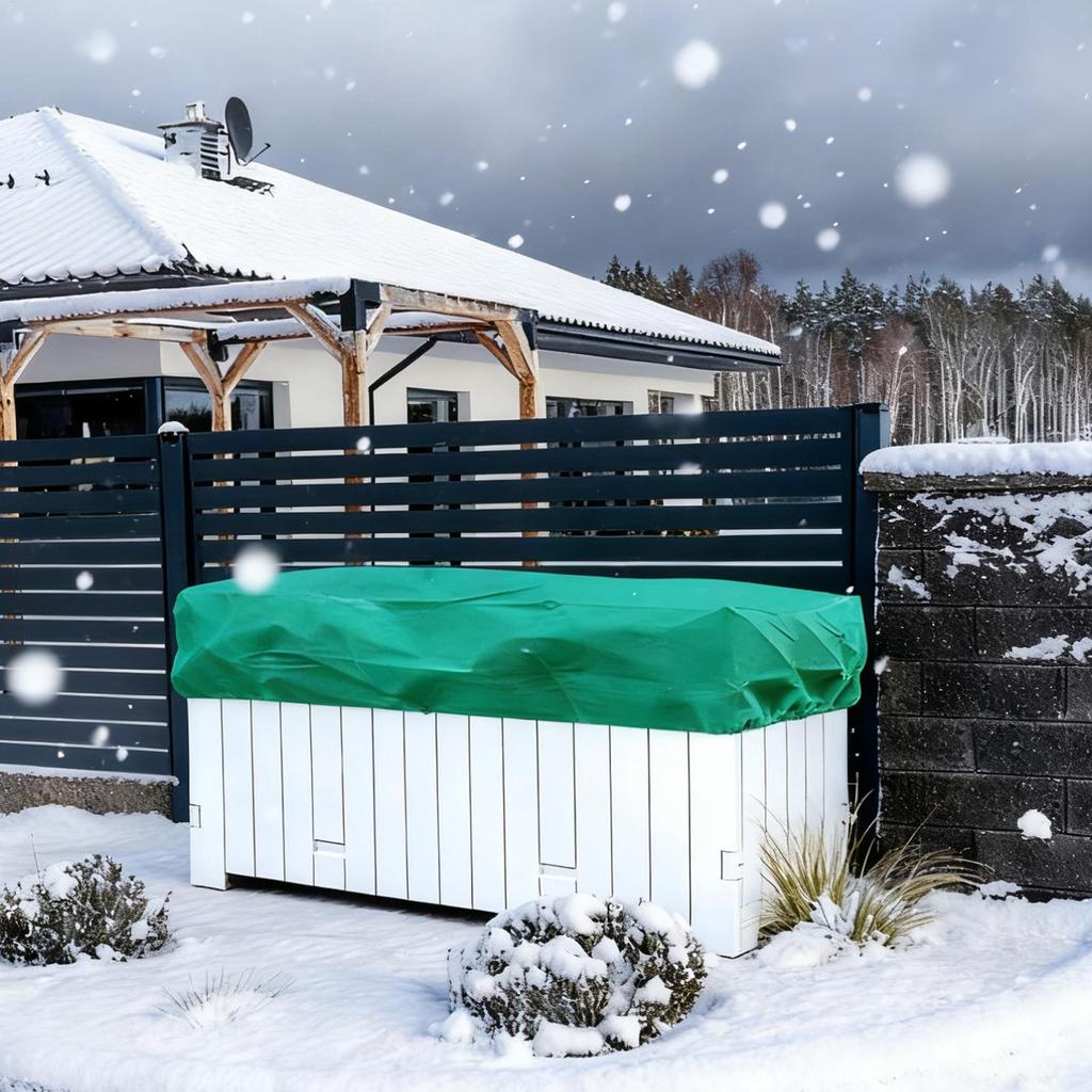Rectangular Plant Box Cover Frost Protection Winter Plant Guard with Precise Fit for Outdoor Indoor Balcony Patio Garden Plants