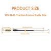 Industrial Grade Drive Cable For 22Inch Front Wheel Self Propelled Lawn Mower Durable Steel Cores With Spring Loaded Ends
