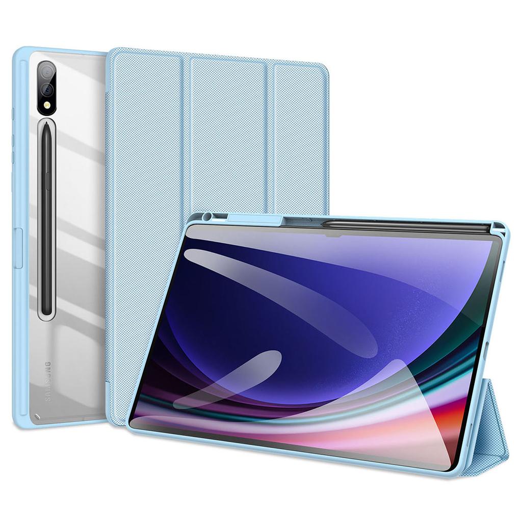 DUX DUCIS TOBY Series For Samsung Galaxy Tab S10+/S9+/S9 FE+ Case PU Leather Tri-Fold Stand Tablet Cover
