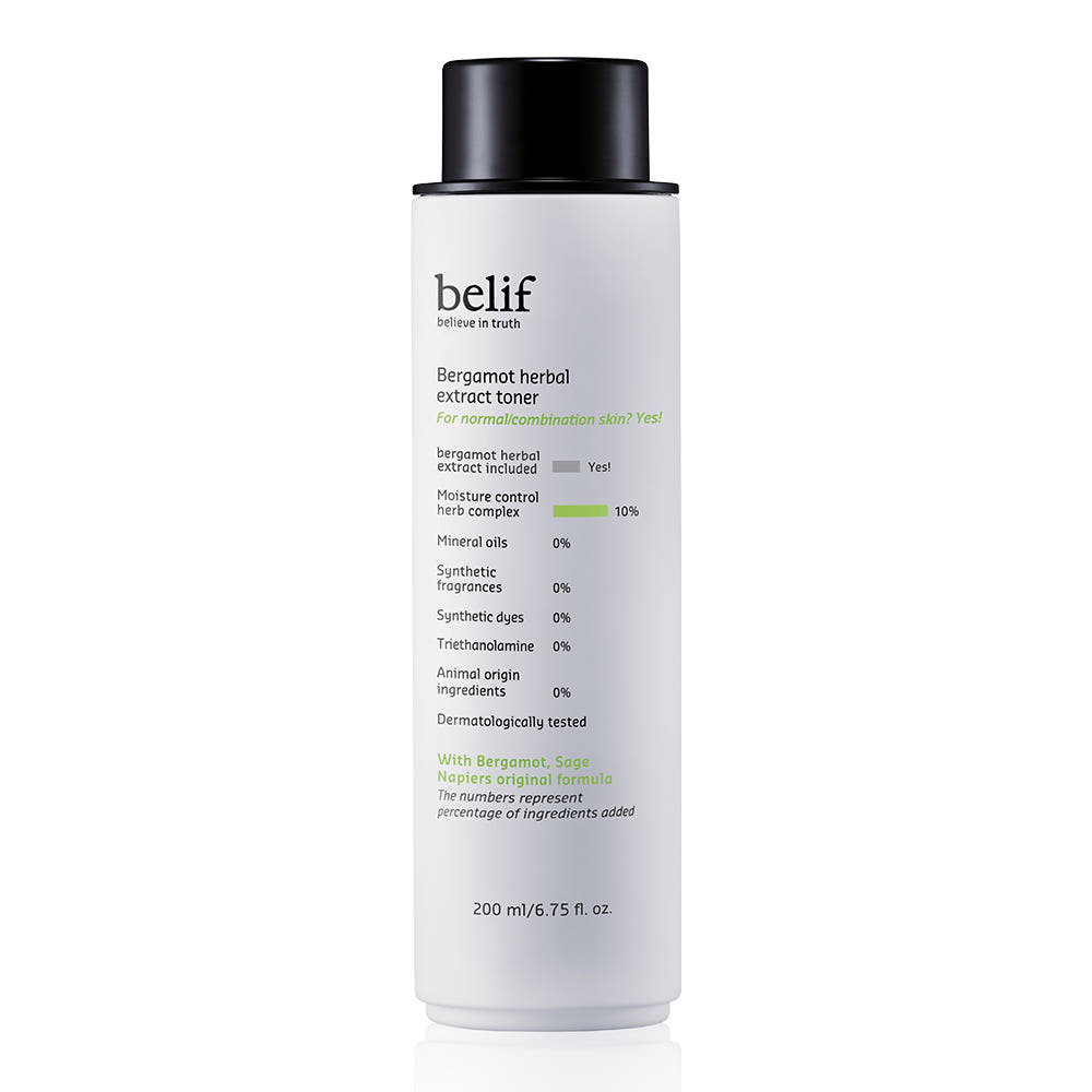 belif Bergamot Herbal Extract Toner Refreshing Hydrating 200ml
