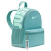 Nike Brasilia JDI 9L Large Logo Design Fabric Backpack Unisex Backpack Cannon-Gray Foam-Mint DR6091018