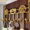Punch-Free Door Storage Hook Space Saving Hanging Storage Rack Organizer Rack  Wall Hanger