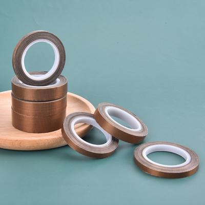 1 szt. 5-19 mm Taśma klejąca odporna na wysoką temperaturę 300 stopni Taśma tkaninowa Izolacja termiczna Maszyna uszczelniająca Taśma PTFE