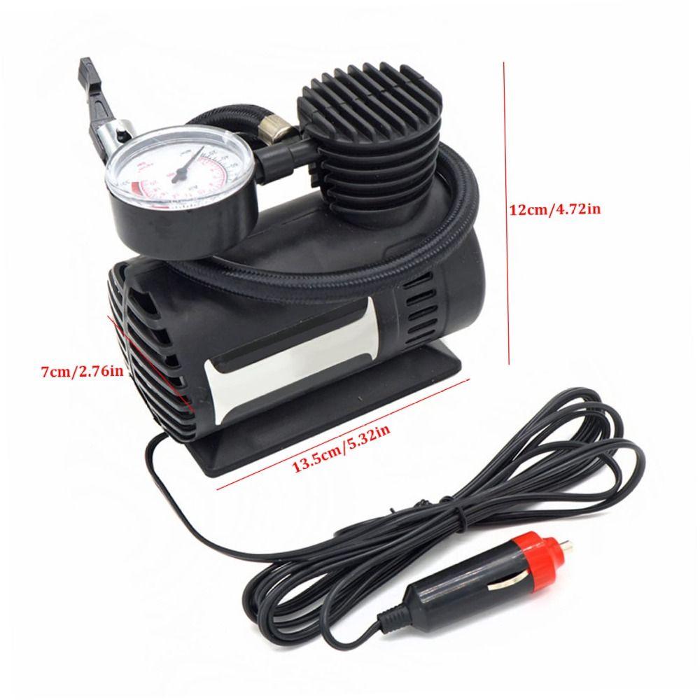 12V Mini Car Air Compressor Universal Car Tyre Inflator  Bicycle Tires