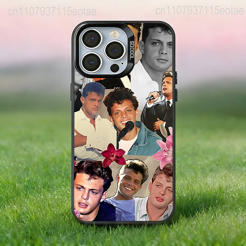 

Luis M-Miguel 20 ANos Romance Phone Case For iPhone 17,16,15,14,13,12,11,Pro,Max,Plus,E,Air,Mini Anti Fall Black Bumper iPhone11PROMAX