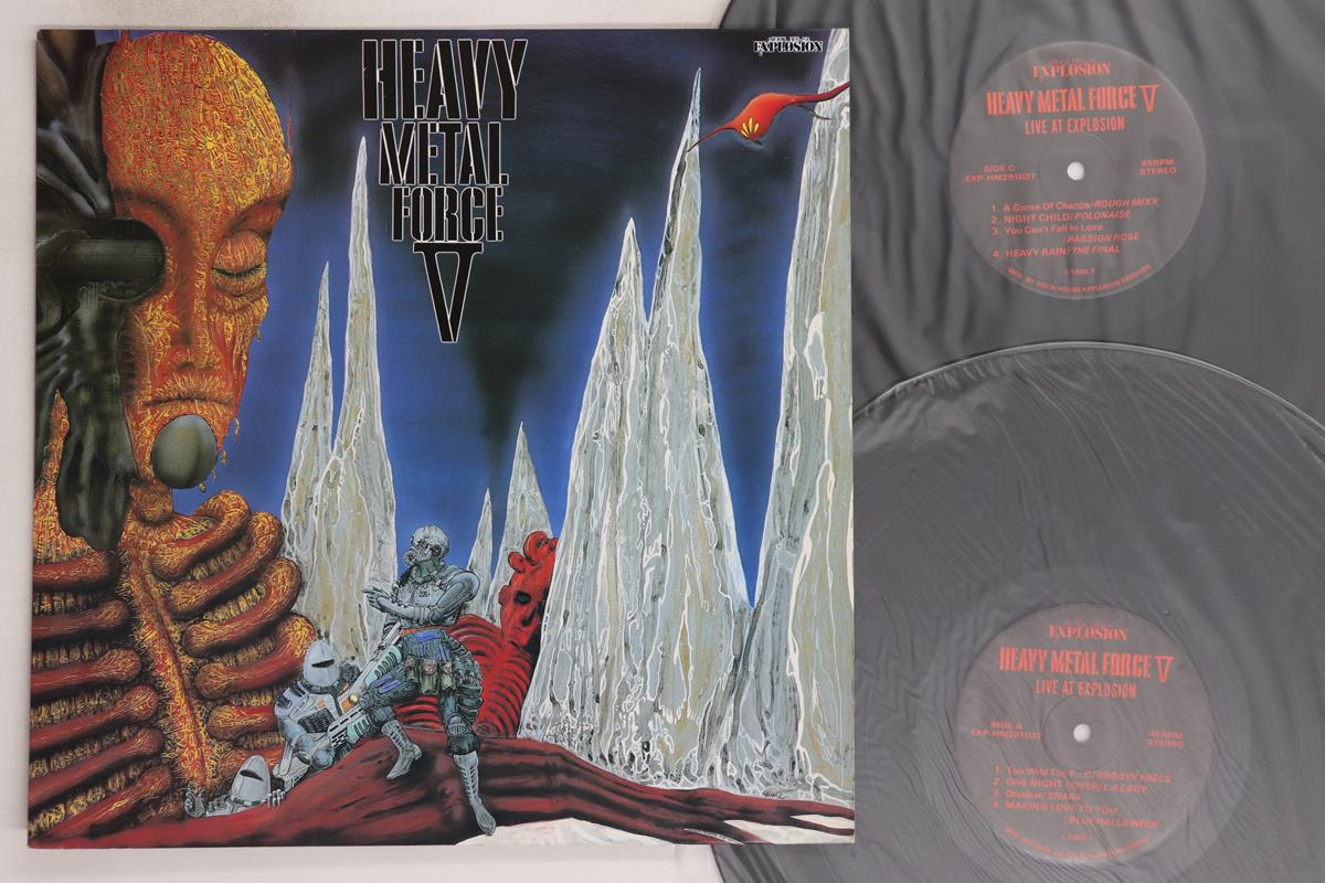 

LP Record VARIOUS - Heavy Metal Force V EXPHM291037 EXPLOSION 1988 Japan Metal Used