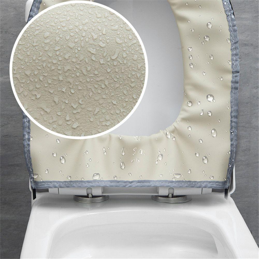 Universal Plush Warm Thicken Toilet Cushion Toilet Seat Cover Seat Mat Bathroom Aceesories