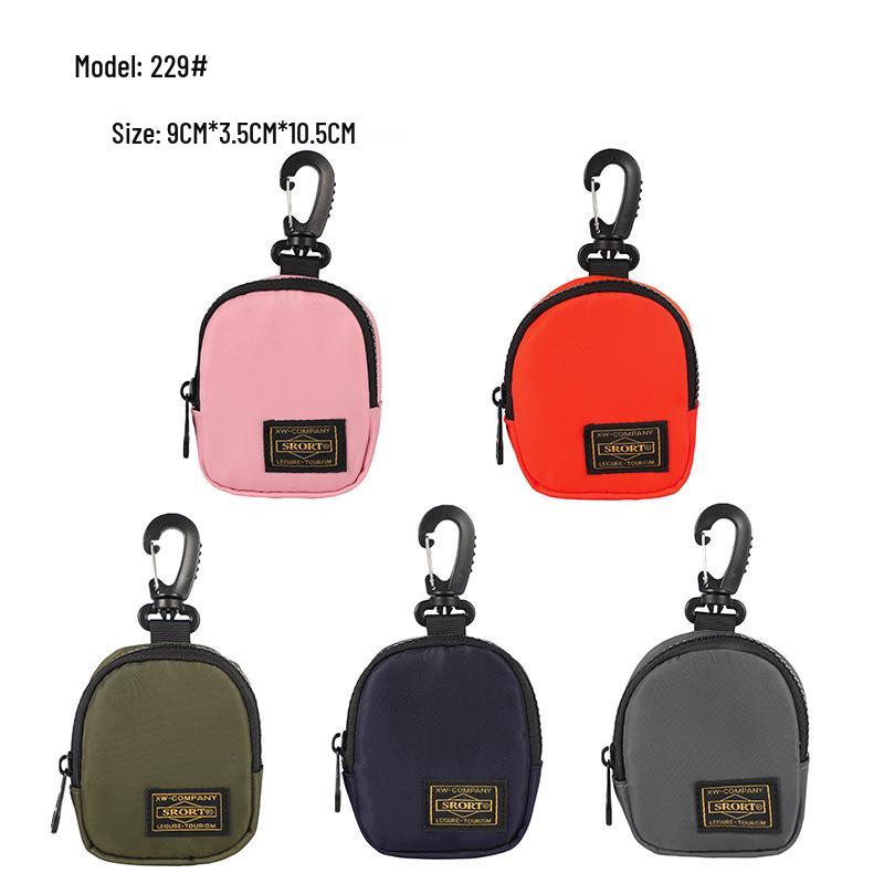 Trendiges Mini-Münzfach & Kartenetui - Tragbare Bauchtasche für Schlüssel, Kopfhörer und Dokumente