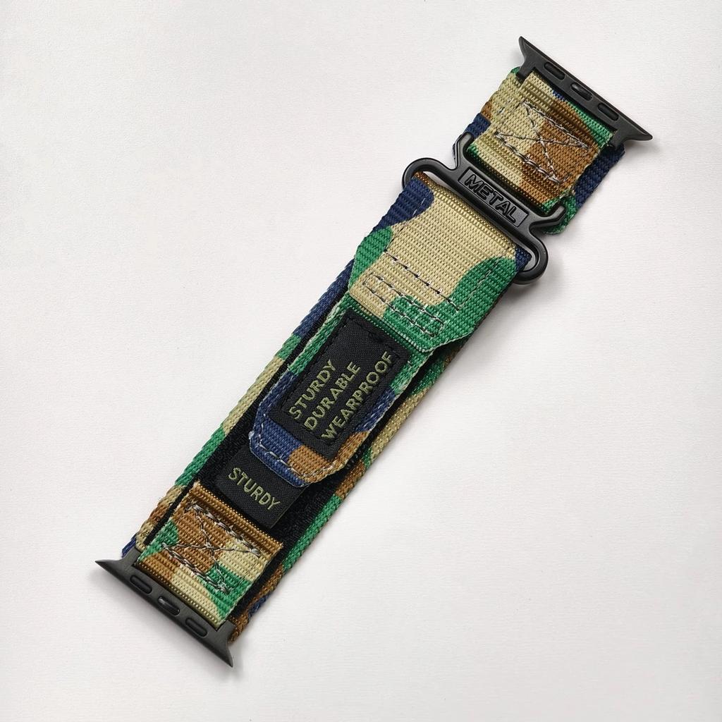 ΝΕΟ Αθλητικό Νάιλον Λουράκι για Apple Watch Band Ultra 2 49mm 46mm 42mm 45/44/41mm 40mm Βραχιόλι για Iwatch Series 10 9 8 7 6 SE 5 4