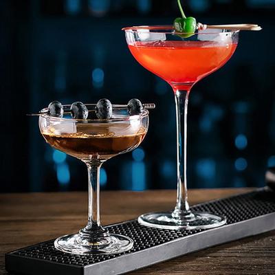 Transparenta festkoppar Disponibel Cocktail Drinkglas Champagne Drinkware