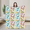 Pochacco Dog Pattern Blanket Cartoon  Plush Throw Blankets Airplane Travel Printed Soft Warm Bedsprea