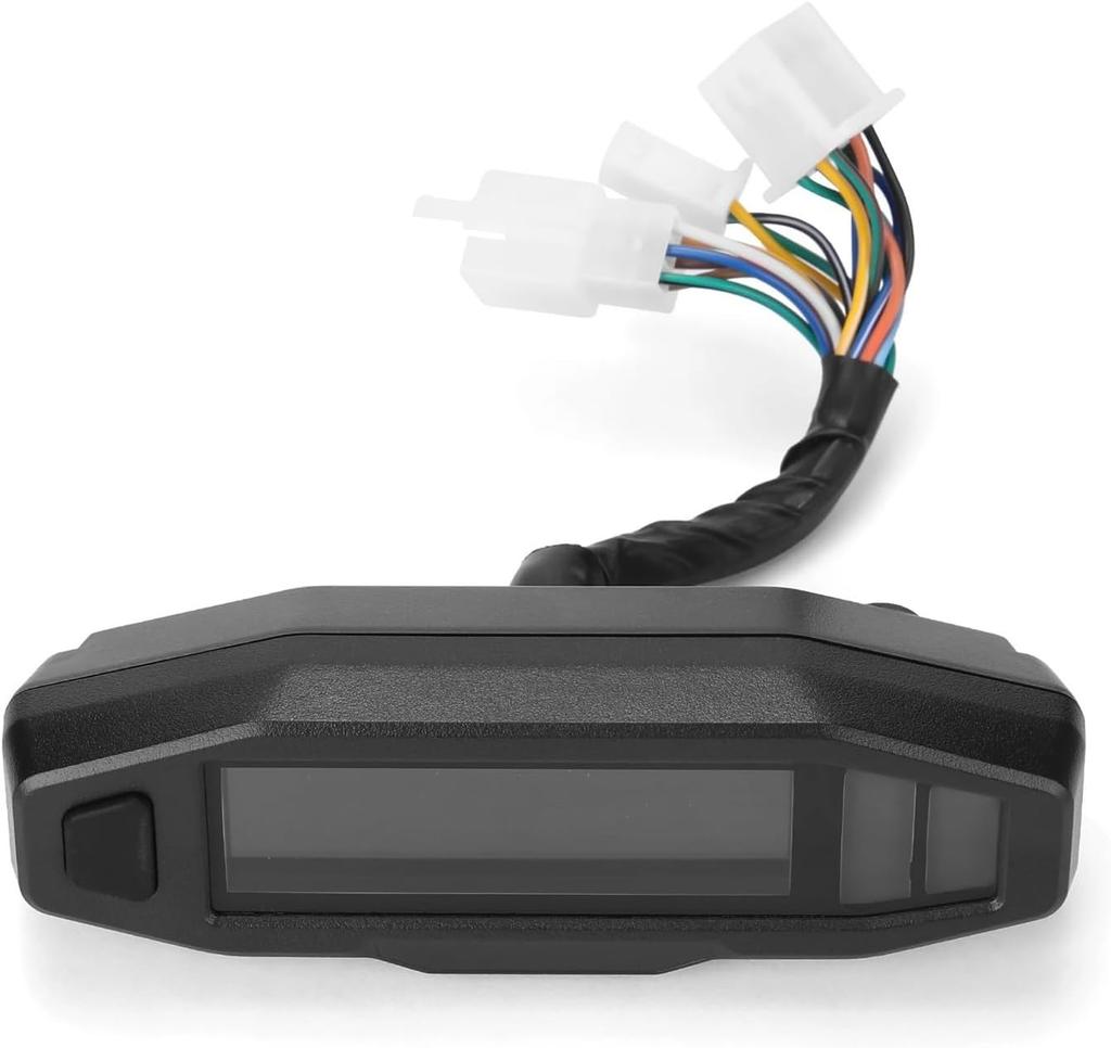 Small Engine Hour Meter, Digital Tachometer, Maintenance Reminder, Battery Replaceable for Motorbike