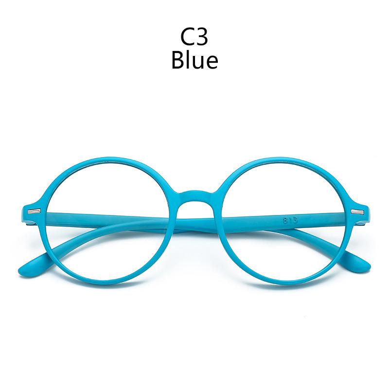 Retro Round Reading Glasses Blue Light Red Blue Purple Colorful Frame Glasses Presbyopic Eyeglasses Women +1.0 +1.5