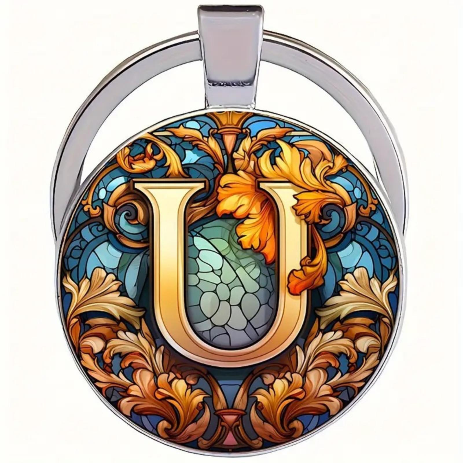

26 English Alphabet Keychain One Size