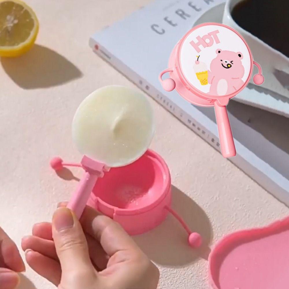 Easy To Demold Popsicle Mold with Stick Ice Cream Molds Rattle Shape Ice Cube Mold  Gift