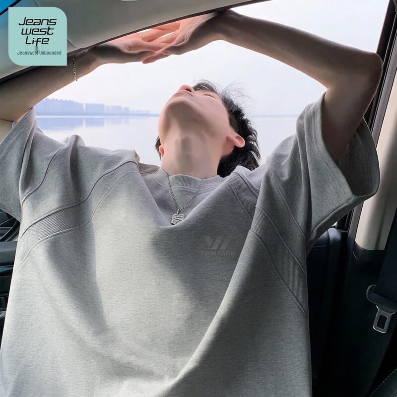 JEANSWEST LIFE Men s Casual Short Sleeve T-Shirt 2XL