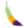 Animal Tail Shape Colorful Key Charm Handbag Decoration Unique Key Pendant