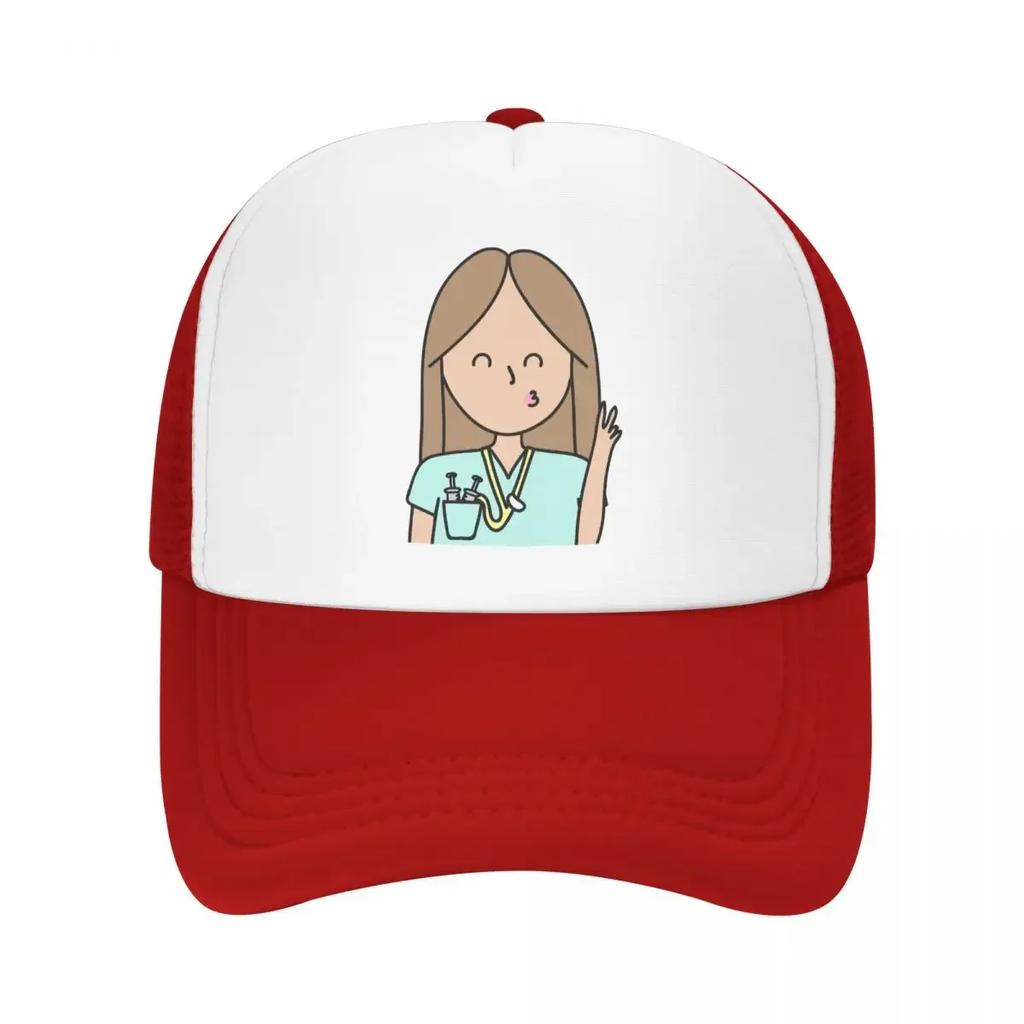 Custom Enfermera En Apuros Doctor Nurse Medical Trucker Hat Women Unisex Adjustable Unisex Baseball Cap Spring Dad Hat