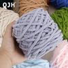 6Rolls DIY Soft Warm Snuggly Chenille Yarn, Velvet Iceland Puffy Yarn, Perfect for Knitting Crochet Sweater, Hat, Scarf, Blanket