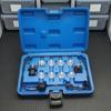 11 Pieces Automotive Petrol Injector Tester Kit Blue Hard Case
