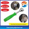 Automotive Brake System Maintenance Tool Set for Calipers, Drum Brakes, and Spring Compression