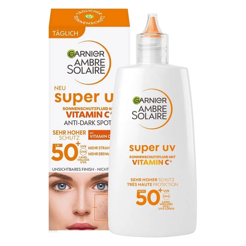 Garnier Super UV Vitamin C Sun Fluid LSF50+ 40ml