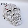 Realistic Zombie Mask Horror Halloween Mask, Full Face Breathable Eye & Nose Vents, Comfortable for Adults Adjustable Strap Adults, Scary Costume