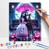 Disney Oil Painting Kit Nightmare Before Christmas Home Bedroom Wall Decor Handmade Gift Art Crafts Romantic Couple Paint By Numbers