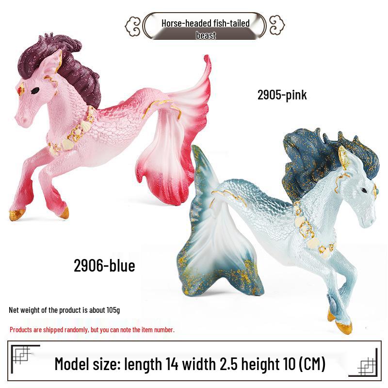 European Mythology Pegasus & Unicorn Children's Toy Figurine Set