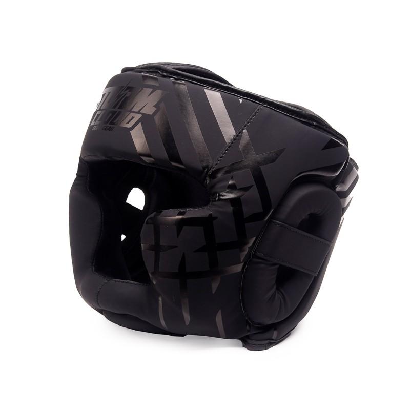 Stormcloud Lynx Boxing Helmet Black/Black S/M