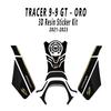 Tracer 9 2023 Motorcycle Accessories Tank Pad 3D Gel Epoxy Resin Stickers Kit For Yamaha Tracer 9 Tracer 9GT 2021-2023