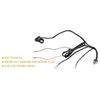 Motorcycle Spotlight Switch Light Bar/Work Light Fog Light On/Off Nylon Wiring Harness for Car Boat Truck 120W Cable Accessories