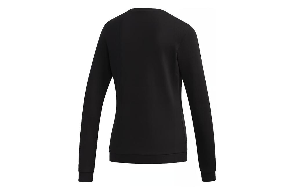 Adidas Neo Sweatshirts Women's Black Crew Neck Moderate Regular EI4695