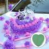 1PCS 30*32cm Heart Shape Flower Bridal Modelling DIY Wedding Party Car Table Display for Wedding Car