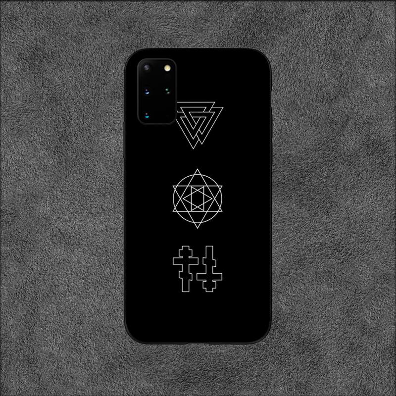 The GazettE Art Anime Pouzdro na telefon pro Samsung Galaxy S10 S20 S21 Note10 20Plus Ultra Shell