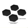 4 Pack Anti-Vibration Pads for Washing Machines, Foot Pads, Stop Walking, Noiseless, Multipurpose,