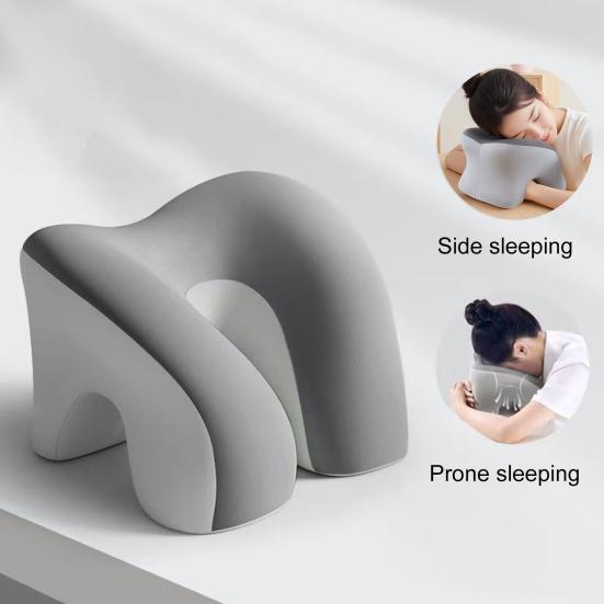Headrest Office Chair Neck Pillow, Ergonomic Memory Foam Desk Pillow for Napping, Multifunctional Comfort for Adult Workstations, Neck Support Chair