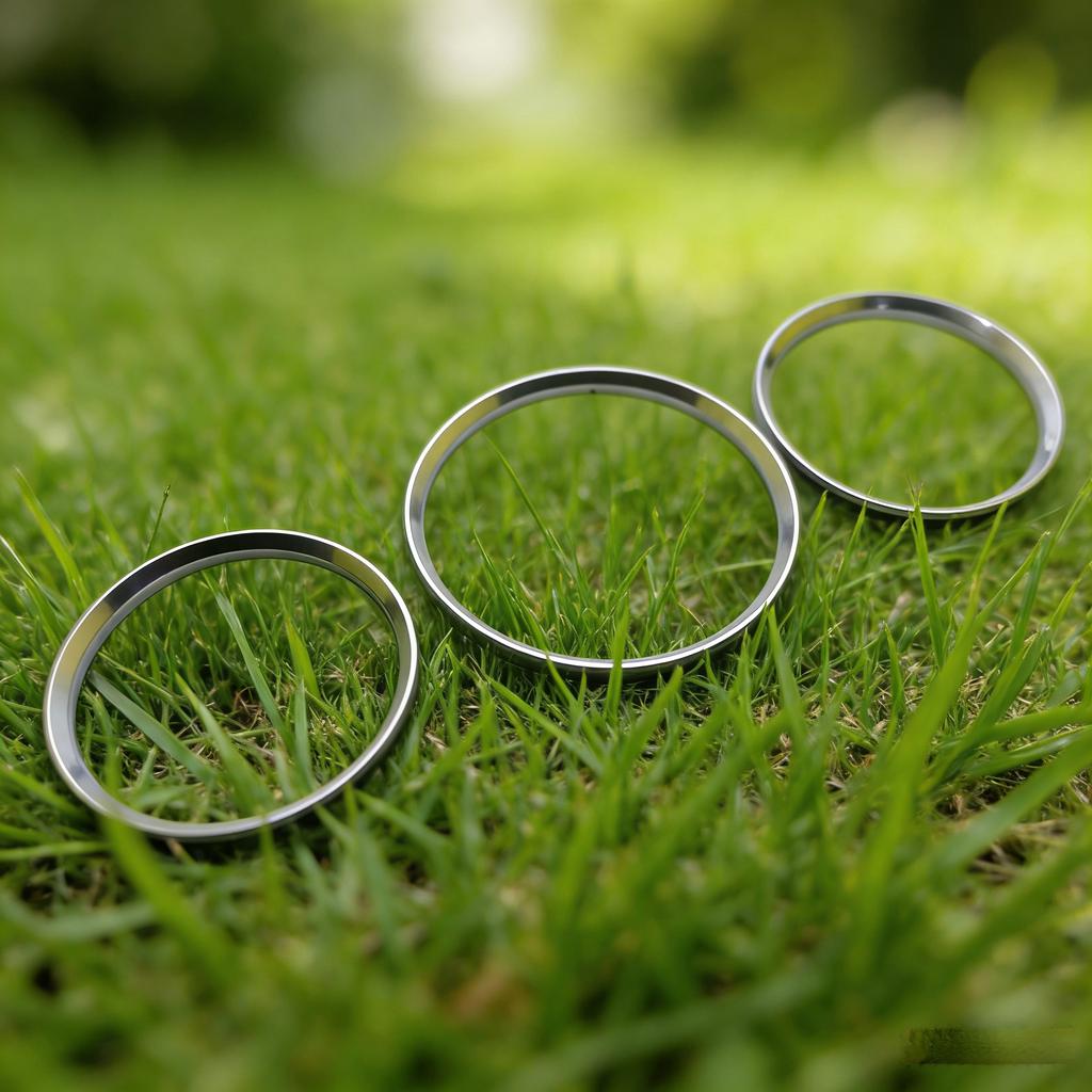 Chrome Silver / Matt Silver Styling Dashboard Gauge Ring Set For Mercedes Benz W163/ ML