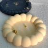 Round Bubble Coaster Silicone Molds For Diy Epoxy Jewelry Storage Tray, Plastic Tray Cement Cup Pad Injection Resin Mold