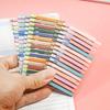 300 Sheets Colorful Strip Writable Sticky Note Classification Reading Marker Labels for Student Book Message Highlight Stationery Supplies