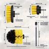 3-Piece Electric Drill Cleaning Brush Set