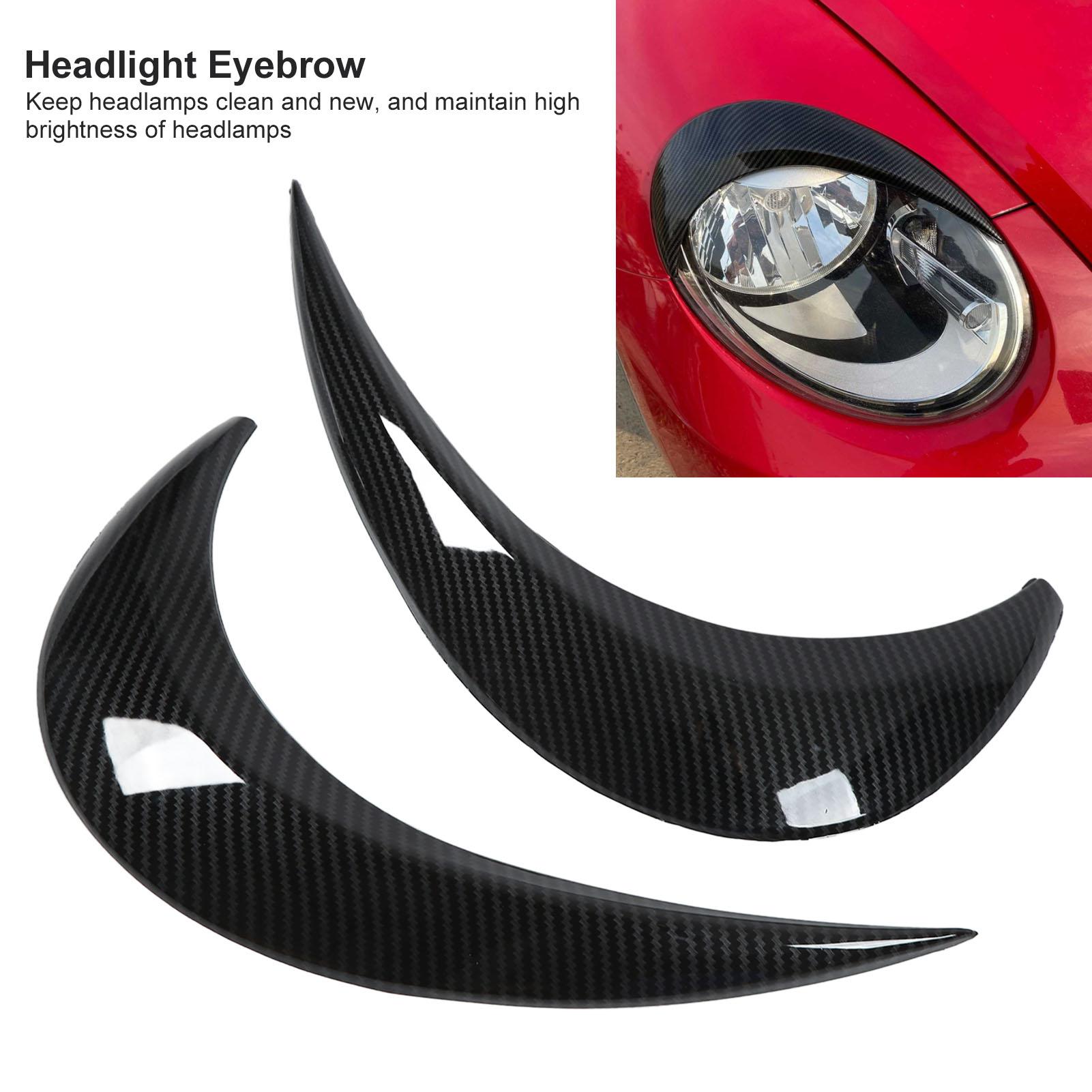 Koplamp Wenkbrauw Carbon   Kleur Stijlvol Ontwerp  ive Auto's   Koplamp Afdekking Carbon