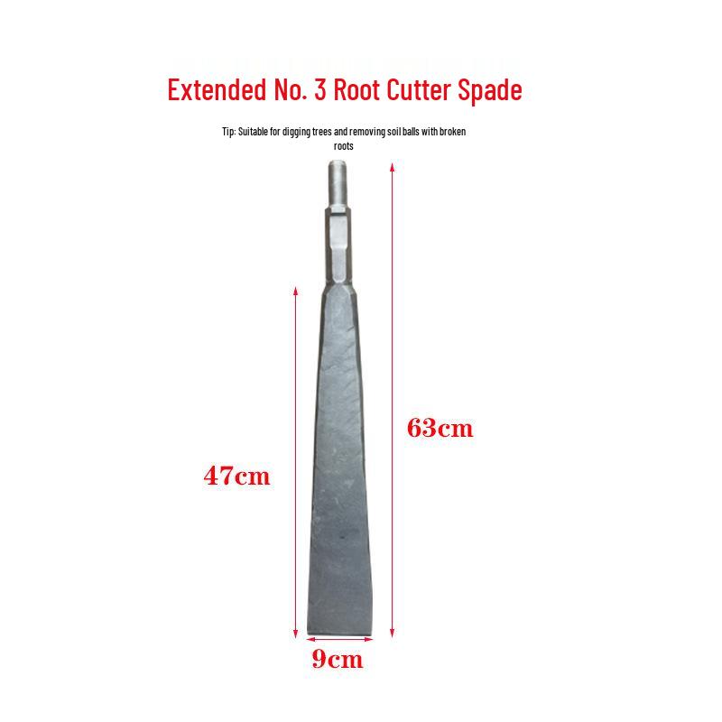 65-95 Large Electric Hammer: Shovel for Digging, Trenching, Excavation, and Transplanting