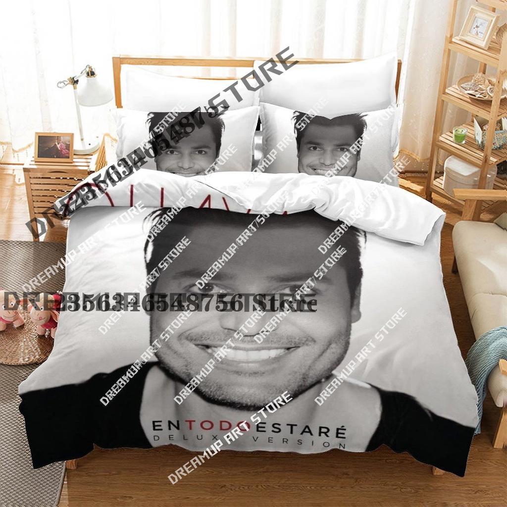 Fashion Chayanne Singer Bedding Set Single Twin Full Queen King Size Bed Set Kids Bedroom Duvetcover Sets Bed Sheet Set