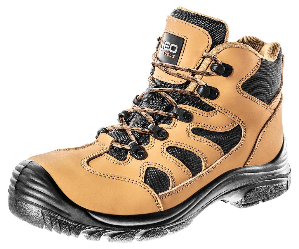 S3 SRC Work Boots, Metal Free, Size 40