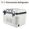 Cutie universală cu temperatură constantă 12L/19L, pentru mașină și casă, cu utilizare dublă, frigider mic portabil, cabinet de refrigerare cu afișaj digital