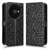 For Oukitel C59 Pro/C59 Wallet Case Dot Pattern Imprint PU Leather Phone Cover with Wrist Strap